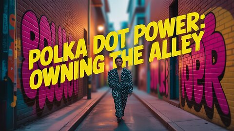 Polka Dot Power: Owning the Alley (AI Short)