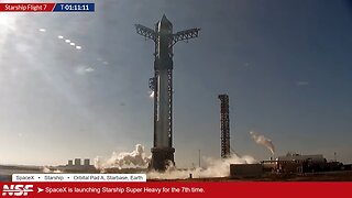 Live 🚀 SpaceX Launches Starship Flight 7 and Attempts Another Booster Catch 1/16/25