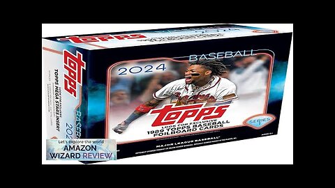 Topps 2024 Series 1 Baseball Factory Sealed Monster Box Baseball Complete Review