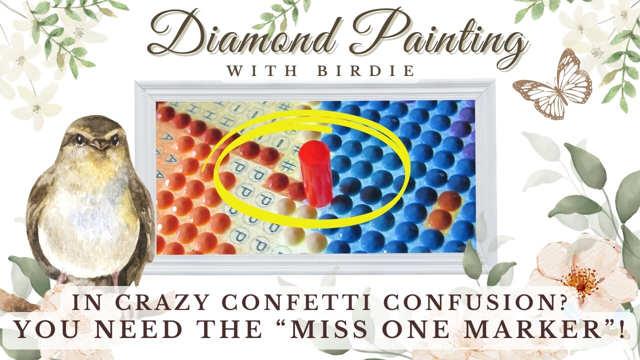 THE BEST TOOL FOR CONTROLLING CONFETTI CONFUSION! 🔹Free and So Simple to Make! 🔹The MISS ONE MARKER