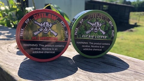 Outlaw Lucky Lipper & Wild Watermelon (Tobacco-Free Dip) Alternative Review