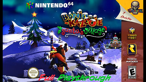 Banjo-Kazooie Santa's Village (N64) (ROM Hack) Full Playthrough