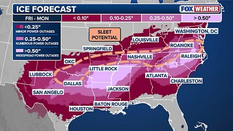 Winter Storm Threatens 200M Americans With Potential Feet Of Snow, Catastrophic Ice - Be Prepared