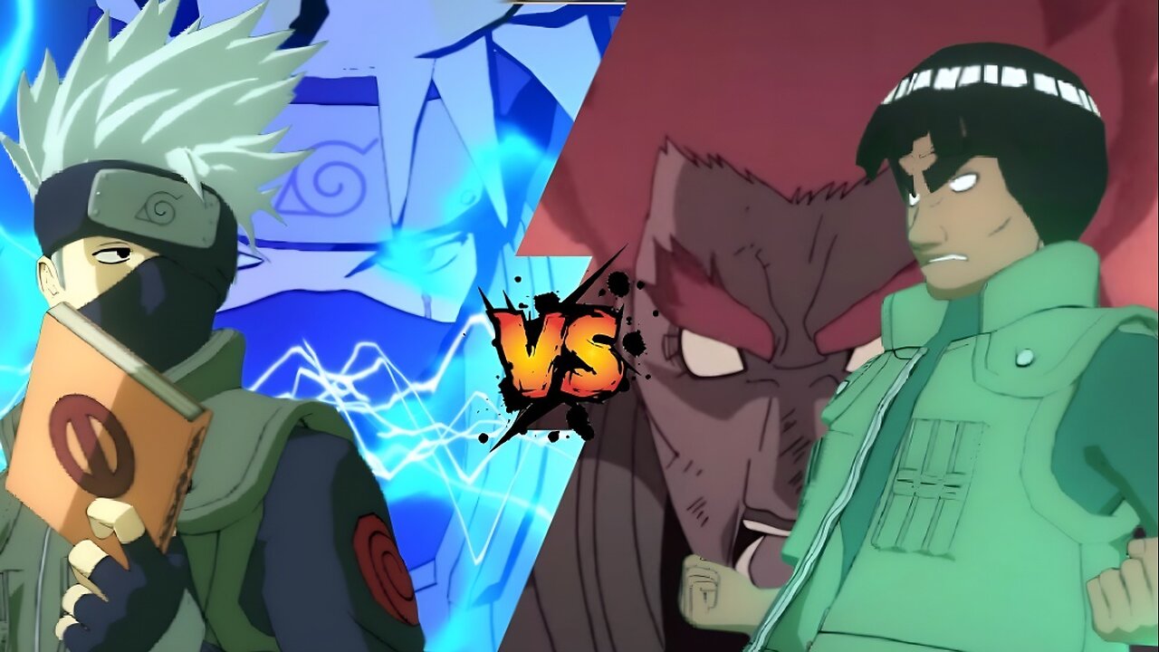 FINAL BATTLE 🏆 KAKASHI vs MIGHT GUY ⚡🔥