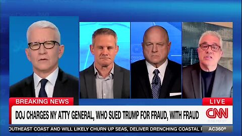 Anderson Cooper Says ‘Not a Great Look’ for Letitia James to Say She’s Going to Sue Trump the Day After She’s Elected