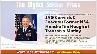 JAG Convicts & Executes Former NSA Honcho Tim Haugh for Mutiny & Treason