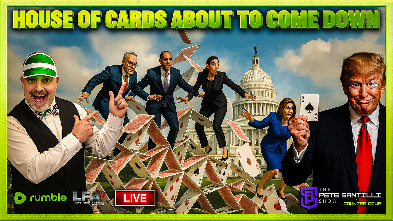 IT’S COMING DOWN! TRUMP PARDONS GIULIANI, SIDNEY POWELL & MARK MEADOWS. WHY IT MATTERS | COUNTER COUP WITH PETE SANTILLI 11.10.25 5PM