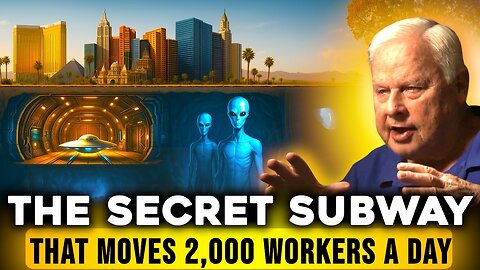 AREA 51 INSIDE - UFO Bases and Secret Subways Network