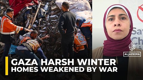 Palestinians struggle to find shelter as Israel blocks vital materials from entering Gaza