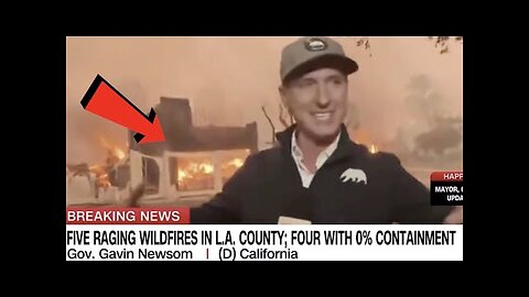 CALIFORNIA SABOTAGE! THE FIRES WERE PLANNED AND THEY'RE SHOWING YOU IT WAS BY HOW THEY ARE ACTING!