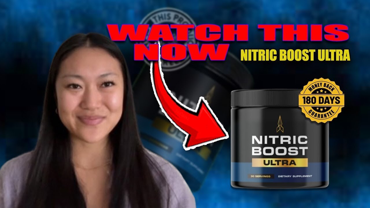 ⚠️🚨 NITRIC BOOST ULTRA REVIEW – SHOCKING RESULTS! Naturally Boost Your Male Performance!