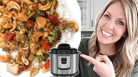AMAZING Instant Pot Cashew Chicken