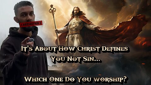 It's About Who You Are In Christ..... Not In Sin