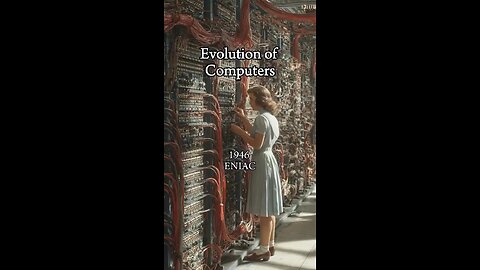 A incrível evolução dos computadores entre 1946 - 2010. O Eniac custou 487.000 dólares para ser