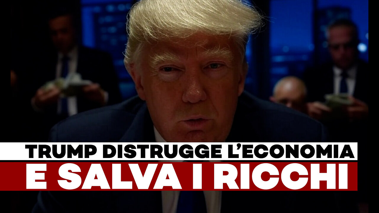 TRUMP distrugge l’ECONOMIA MONDIALE per salvare i RICCHI - il NonTg del 03/02/2025