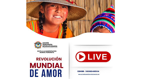 11-10-2025 (MANIFESTACIÓN) REVOLUCIÓN MUNDIAL DE AMOR #LibertadSinVakunas