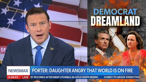Carl Higbie reacts to leftist Katie Porters whacked out climate hoax narrative