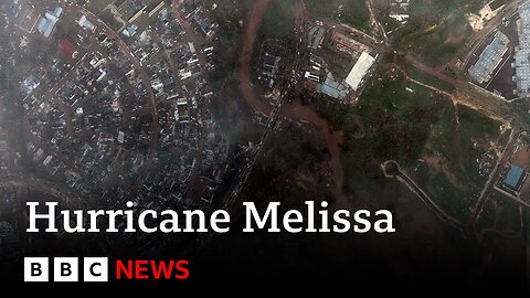 Satellite images reveal hurricane destruction in Jamaica’s towns | BBC News