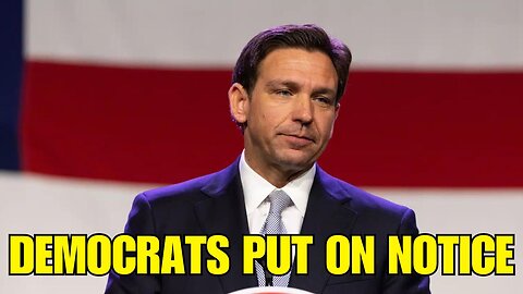 Ron DeSantis Makes Bombshell Announcement - This Changes Everything