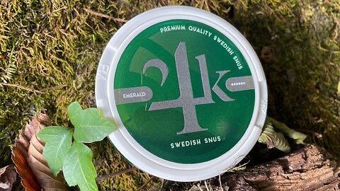 24K Emerald Snus Review