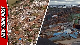 Video captures aftermath of devastating tornado that struck southern Brazil, leaving 5 dead