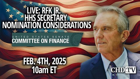 LIVE: RFK Jr. HHS Secretary Nomination Considerations
