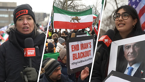 Protesters demand CBC provide more coverage of Iran's pro-democracy uprising