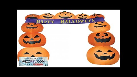 Pumpkin Airblown Inflatable Archway Review