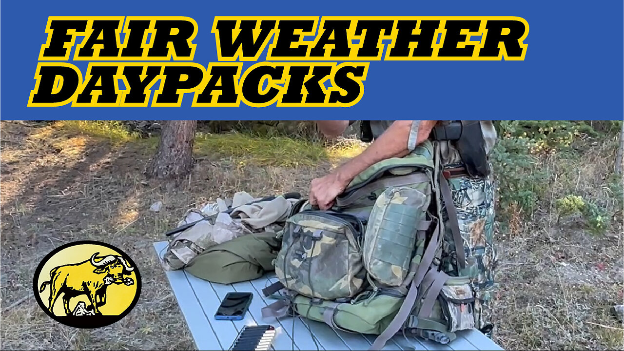 Fair Weather Day Pack to Stay Alive in the Outdoors