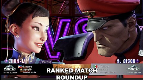Kuya Kalbo SF6 Ranked Match Roundup. Chun Li Master Rank [Hori Fight Stick]