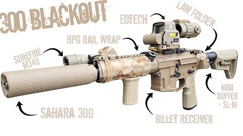 The PSA Mixtape Wishes it was THIS! - Custom 300 Blackout Peanut Butter Build