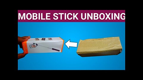 mobile stick unboxing