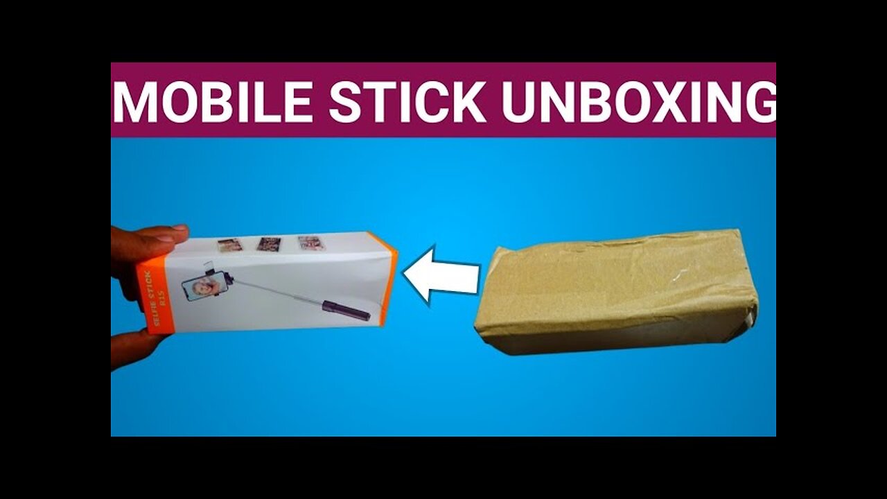 mobile stick unboxing