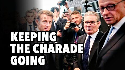 Merz ACHES for conflict with Russia. US refuses boots on the ground BACKSTOP