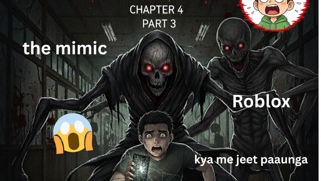 💀 I Died Trying to Escape Sama!! 😱 | The Mimic Book 1 Chapter 4 (Part 3)