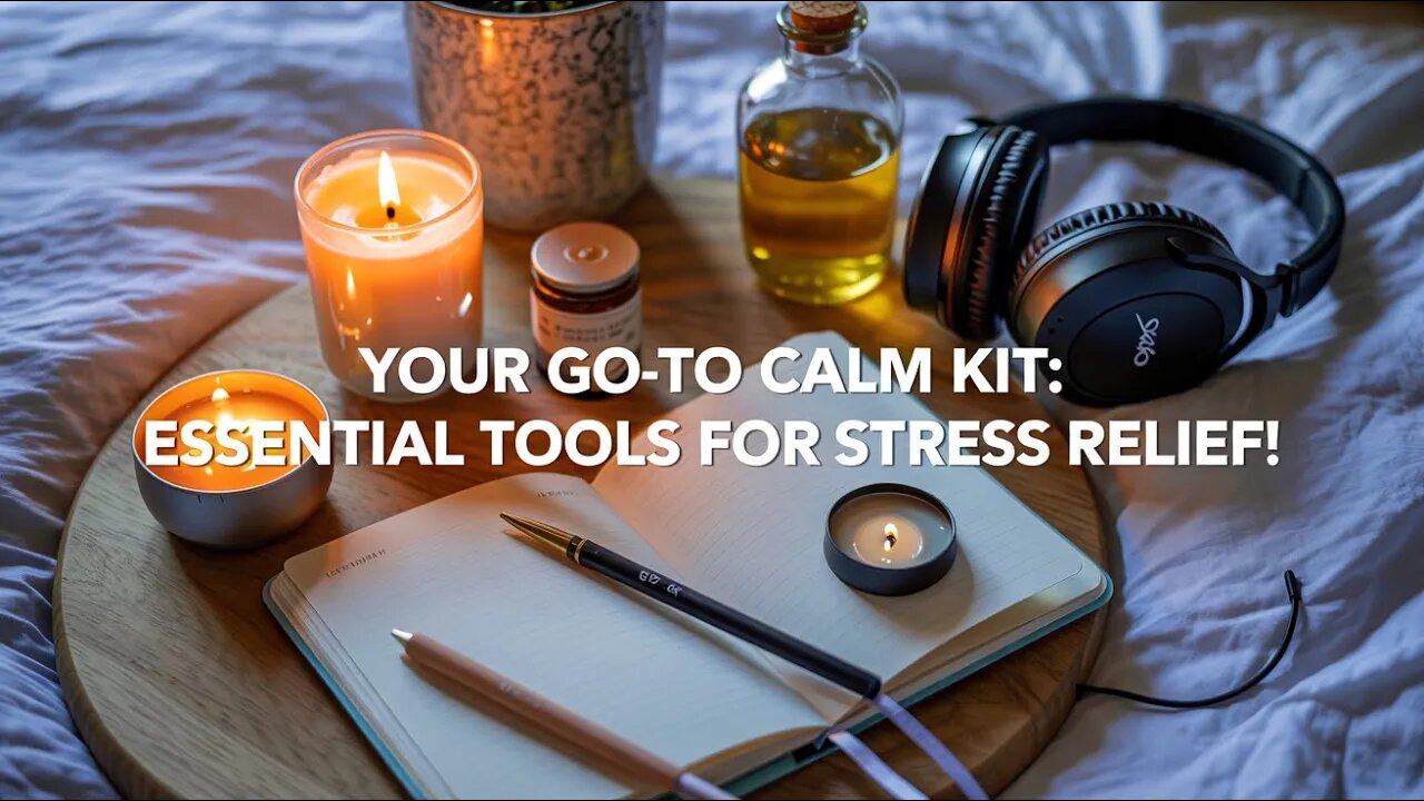 Your Go-To Calm Kit: Essential Tools for Stress Relief! #calm #stressrelief #anxietyrelief