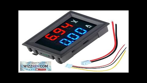 Geekcreit® Mini Digital Voltmeter Ammeter DC 100V 10A Voltmeter Current Meter Tester Review