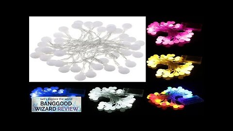 4M 40 LED Ball String Fairy Light Battery Power Lamp Wedding Xmas Review