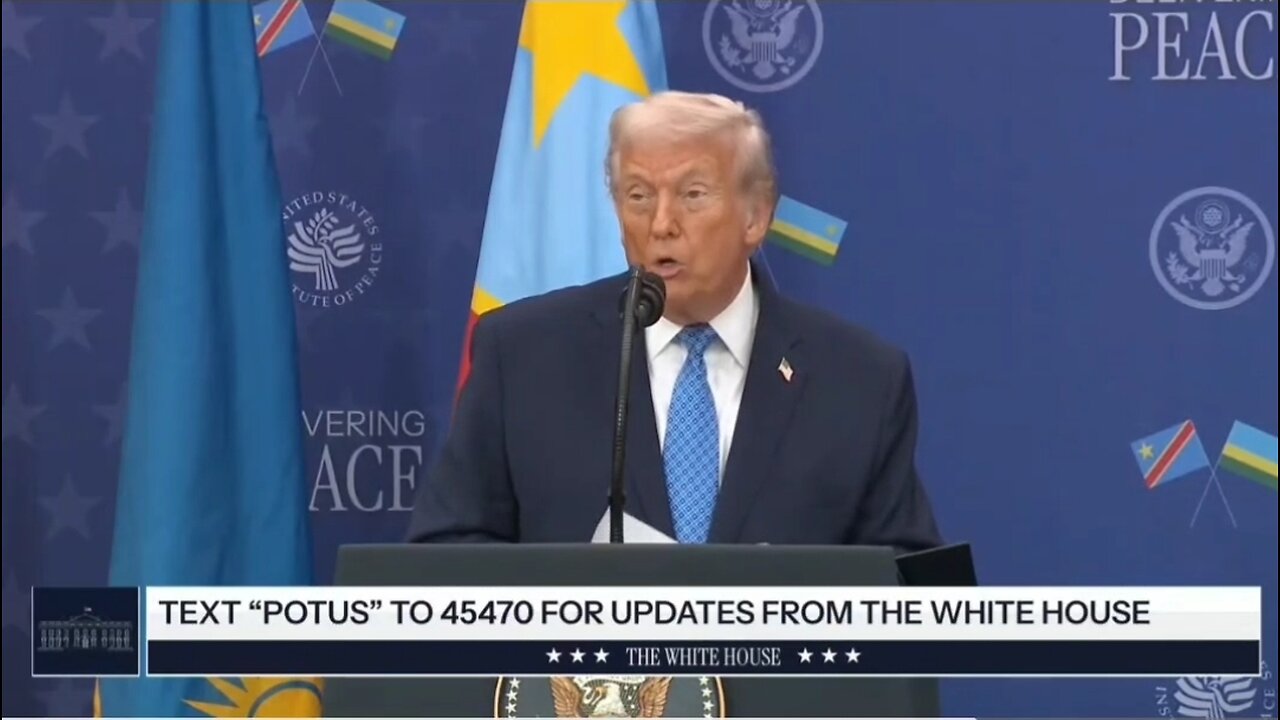 Trump Ends the Congo, Rwanda War: We Begin A New Era Of Harmony