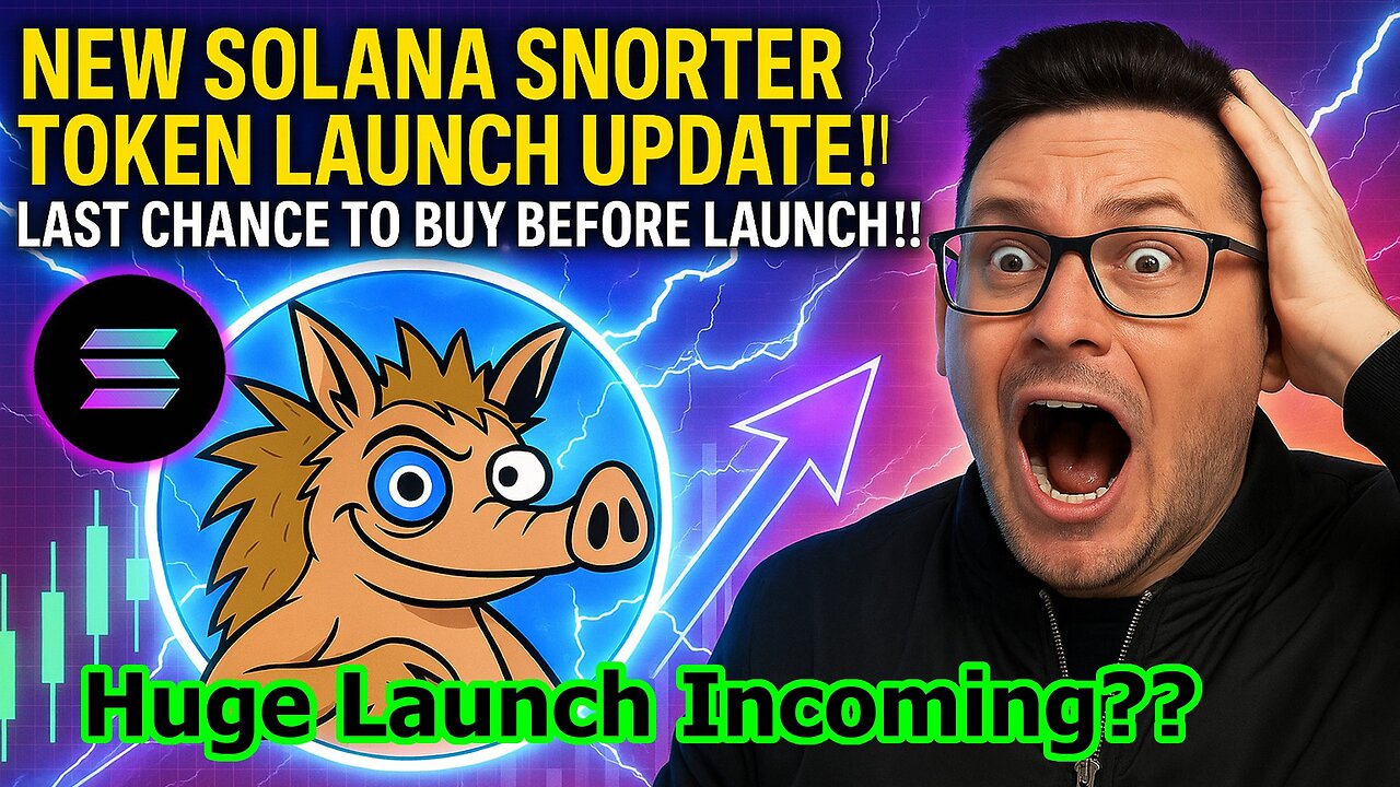 New Snorter Token Launch Update! Next New Solana Trading Bot!