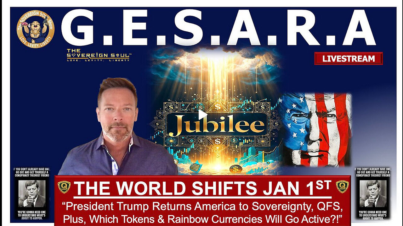 GESARA RV Jubilee Activated: 589, Trump’s Treasury, XRP, XLM, State Currencies & America’s 250 Reset