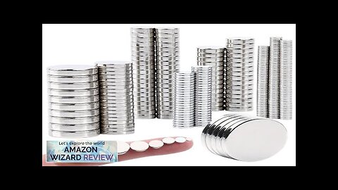 255PCS Small Strong Magnets Neodymium Disc Magnets Heavy Duty7 Different SizesRare Earth Review