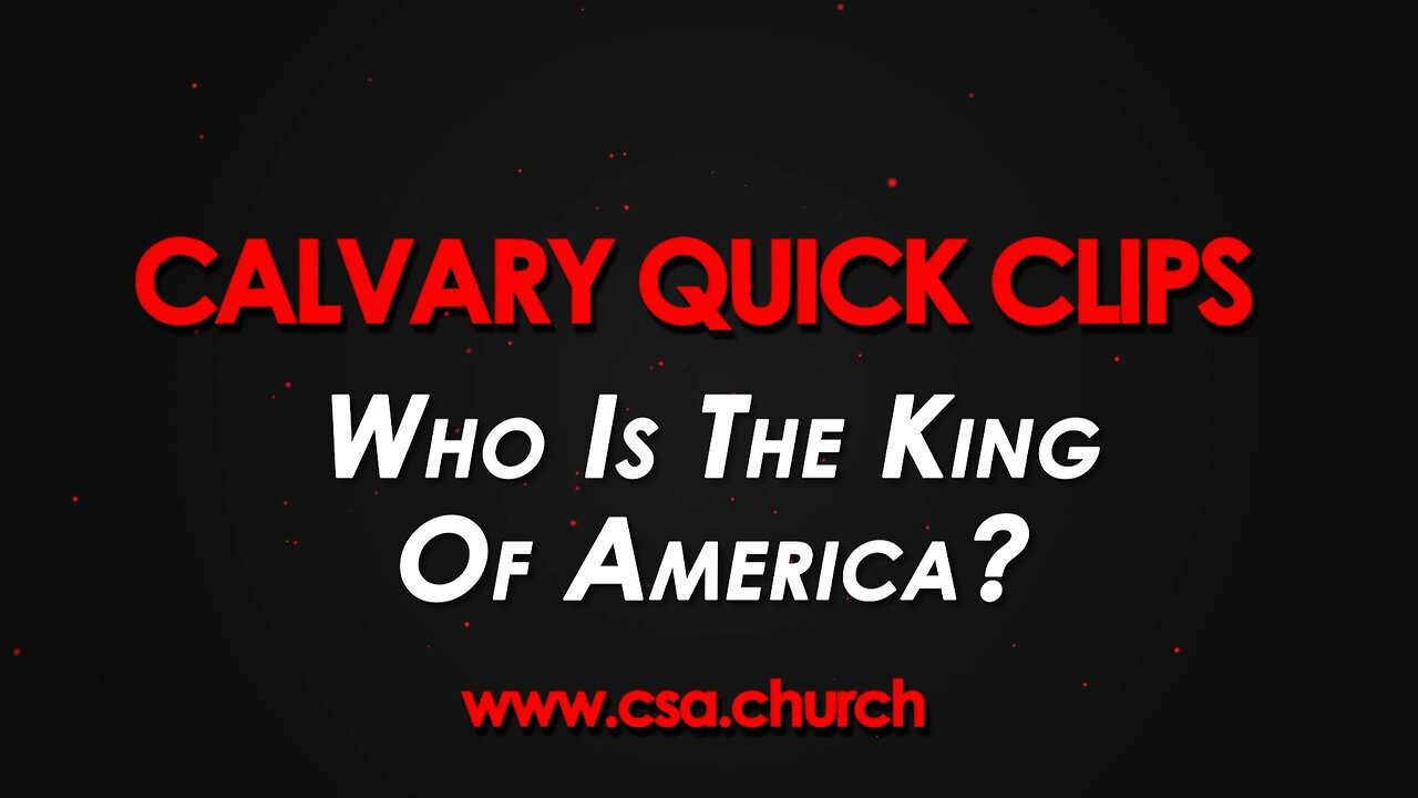 Who Is The King Of America?