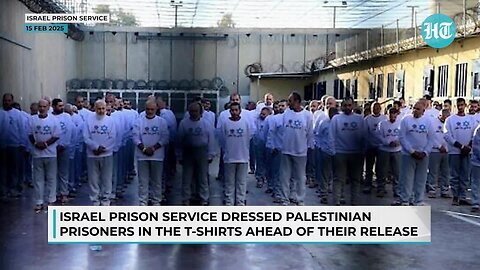 Israel Makes Palestinian Prisoners Wear ‘Star Of David’ T-Shirts, Gazans Set Them Ablaze On Release