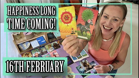 💫On the threshold of great happiness!✨Tarot Reading + Yes or No Answers for February 16th