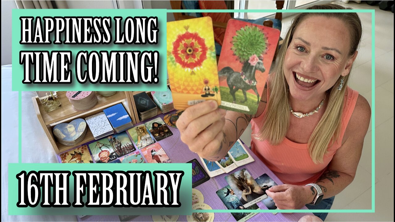 💫On the threshold of great happiness!✨Tarot Reading + Yes or No Answers for February 16th