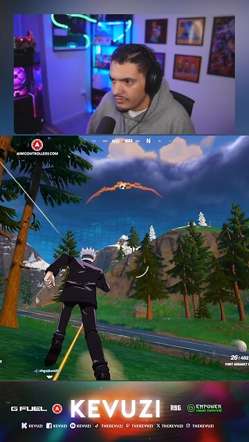 Fury Has NO Recoil! #fortnite #fortniteog #reloaded #victoryroyale