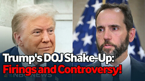 Trump's DOJ Shake-Up: Firings and Controversy!