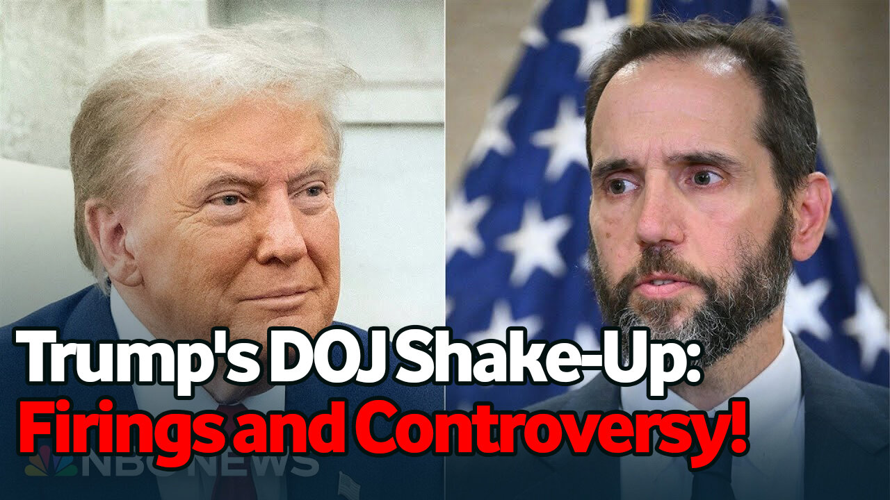 Trump's DOJ Shake-Up: Firings and Controversy!