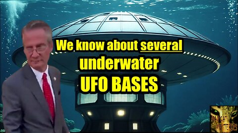 Congressman Tim Burchett on UNDERWATER ALIEN BASES